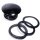 Pop Up Tapa Depósito SUPERPLANA negro para HARLEY DAVIDSON HD NEGRO PERFORMANCE