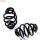 molla per seggiolino 3 " NERO Seggiolino CUSTOM CHOPPER HARLEY PRO PEZZO