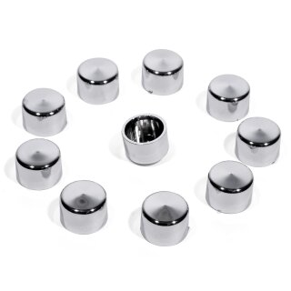 Schrauben Abdeckungen 1/4" Chrom für Harley Davidson Motor Getriebe Primär 9mm