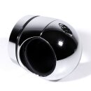 Reloj manillar metal cromado moto grande 25-32mm 1-1/4" para Harley BMW Suzuki
