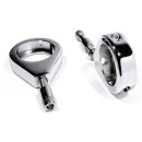 Turnsignal Fork Clamps 41mm Chrome fits Harley Davidson 41mm Universal