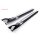Auspuff Schalldämpfer Chrom Fishtail f Harley Davidson FL Touring Universal 84cm