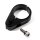 Alu Schwarz Kabelklemme 1" Lenkerklemme Gaszug 25mm für Harley Davidson Custom