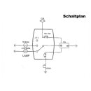 5-Funktionen Schaltereinheit Chrom Lenker 25 mm Universal f. Suzuki Honda Custom