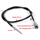 Tachowelle f Harley-Davidson 100cm Vorderrad 16mm + 5/8" Tacho-Anschluss schwarz