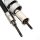 Tachowelle f Harley-Davidson 100cm Vorderrad 16mm + 5/8" Tacho-Anschluss schwarz