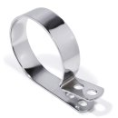 Exhaust bracket mounting clamp chrome 3¼" for...