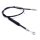 Kupplungszug Schwarz für Harley Davidson Softail Dyna Touring 157cm 1987-2006