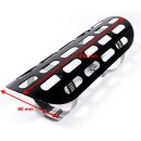 Exhaust Heat Shield Muffler Cover Sheet Metal 230mm Black...
