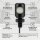 Mini placa de matrícula LED Iluminación de la placa Negro Alu Motocicleta