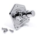 Anlasser Direkt Starter Schalter Chrom für Harley Davidson Big Twin Sportster HD