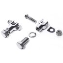 Staffa poggiapiedi cromata per pedane paramotore...