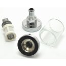 Benzinfilter Chrom 8mm High Flow Schauglas Performance f...