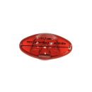 Spare Lens Red Skull for Cat Eye Tail Lights Universal