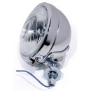 4½" Faro ausiliaria cromo p. Harley Heritage E-Glide Fat Boy Universale auto ECE