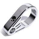 Alu Chrome Clutch Cable Clamps 32mm 1-1/4" Handle...