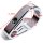 Abrazadera de cable de aluminio cromado 1-1/4 embrague de marco de manillar 32mm