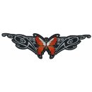Toppa Farfalla arancione 30 x 9 cm Butterfly Orange Tribal XL Patch