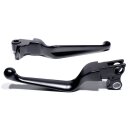 Handhebel Set Kupplung Bremse schwarz für Harley...