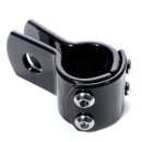 Morsetto di montaggio Staffa nero da 25mm Telaio 1"...