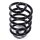 Ressorts de siège 3" noir single solo custom chopper pour Harley swing bobber