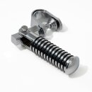 Sturzbügel-Fußrasten-Set Chrom Highway Pegs Motorschutzbügel Sundance Universal