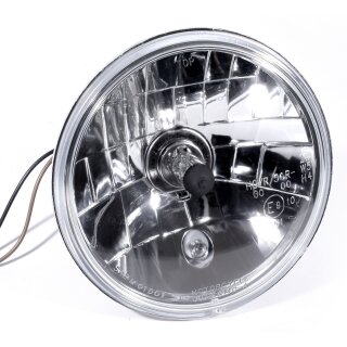 5¾" H4  Inserto Faro Lente Chiara alogena Universale Motocicletta US Car Auto