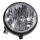 7" Scheinwerfer Schwarz H4 Transparent Custom für Harley Softail Universal ECE