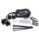 Handlebar Wiring Harness with black switches for Harley-Davidson 1996-2006 120cm