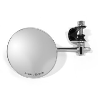MANUBRIO SPECCHIO CROMATO (F) . chopper auto dEPOCA CRUISER BICICLETTA