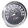 Speedometer f. Harley-Davidson 2:1 Black Softail Shovel Evo Fat Bob Analog -1994