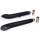 Turn Out Long Slip On Muffler Black for Harley Davidson Custom Bikes Universal