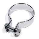 Exhaust mounting clamp chrome steel 2" (51 mm)  for...