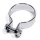 Exhaust mounting clamp chrome steel 2" (51 mm)  for Harley-Davidson Universal