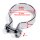 Exhaust mounting clamp chrome steel 2" (51 mm)  for Harley-Davidson Universal