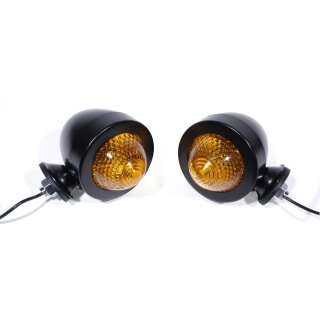 Balle Cignotant métal noir pour Harley Davidson Honda Suzuki