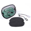 LED Feu Arrière fumé noir ultra plat Harley Davidson Plaque en haut Cruiser