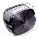LED Feu Arrière fumé noir ultra plat Harley Davidson Plaque en haut Cruiser