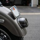 LED Feu Arrière fumé noir ultra plat Harley Davidson Plaque en haut Cruiser