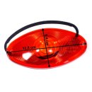 Spare Lens Red for Cat Eye Tail Lights Universal with Gasket ECE
