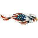 USA Eagle Right XL Decal 
