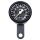 Mini-tachimetro 48mm nero 2:1 per Harley-Davidson Yamaha Kawasaki universale HD