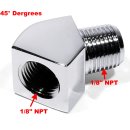 &Ouml;ldruckmanometer-Adapter 45&deg; f&uuml;r...