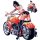 Aufkleber-Set Motorrad Pin Up Girl 17 x 14 cm Nothing But Speed Sticker Decal 