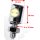 Mini targa di illuminazione a LED Numero di targa cromato Alu Motorcycle Custom