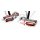 Mini indicatore LED cromato manubrio per Harley Softail 2016- V Rod E-Glide 09-