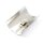 Chaleur Silencieux Collecteur d`Échappement 100mm chromé Protection Thermique