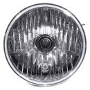 7" H4 Scheinwerfereinsatz mit klarer Lichtscheibe Universal Motorrad Auto US Car