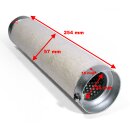 Silenciador Inserto Performance Deflector 54x254 mm DB-Killer p. Mangueras 2-3/8