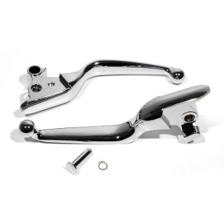 Kit Leve Manubrio Chromate (Freno e Frizione) per Harley Davidson Softail 2018-